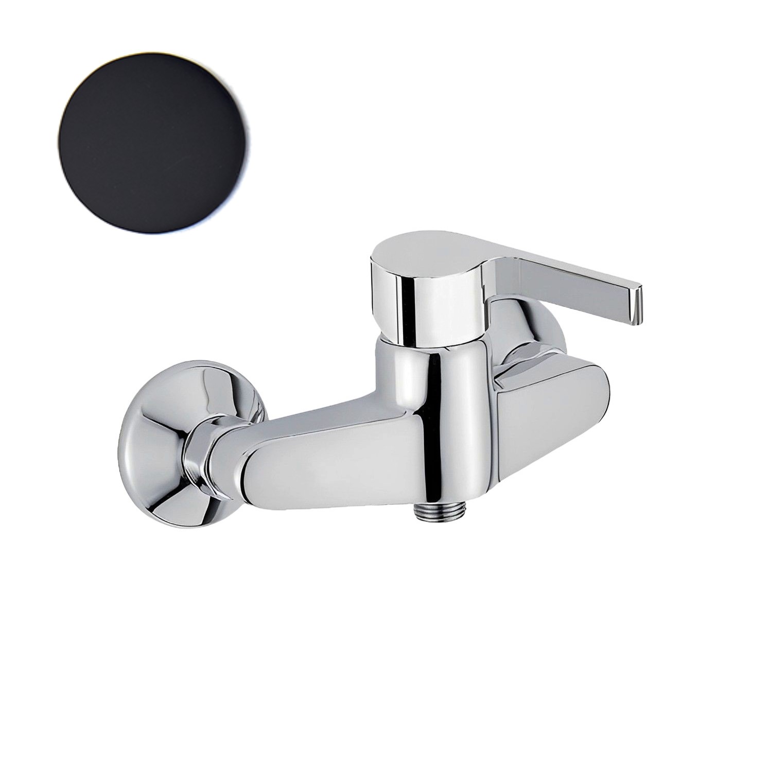 Смеситель для душа Webert DoReMi DR870102560, черный арт. 165908