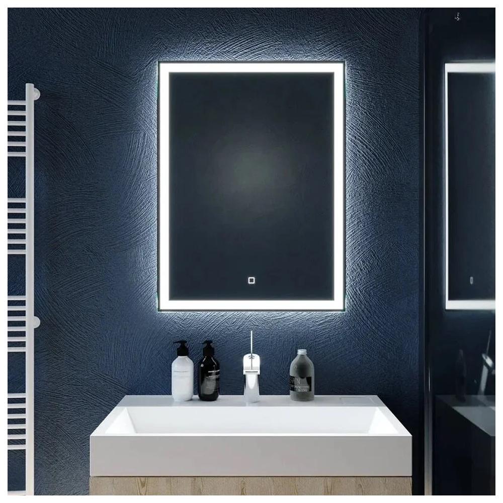 Зеркало Silver Mirrors Norma-Lite 600х800 (открытая подсветка, сенсорный выключатель) арт. 178965