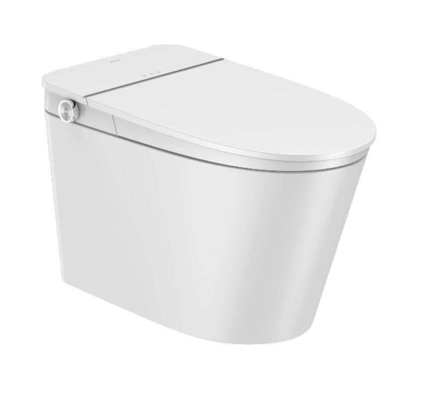 JOMOO SMART P7341 Напольный унитаз с функцией биде, автосмывом и подогревом, импульсный, белый арт. 203454