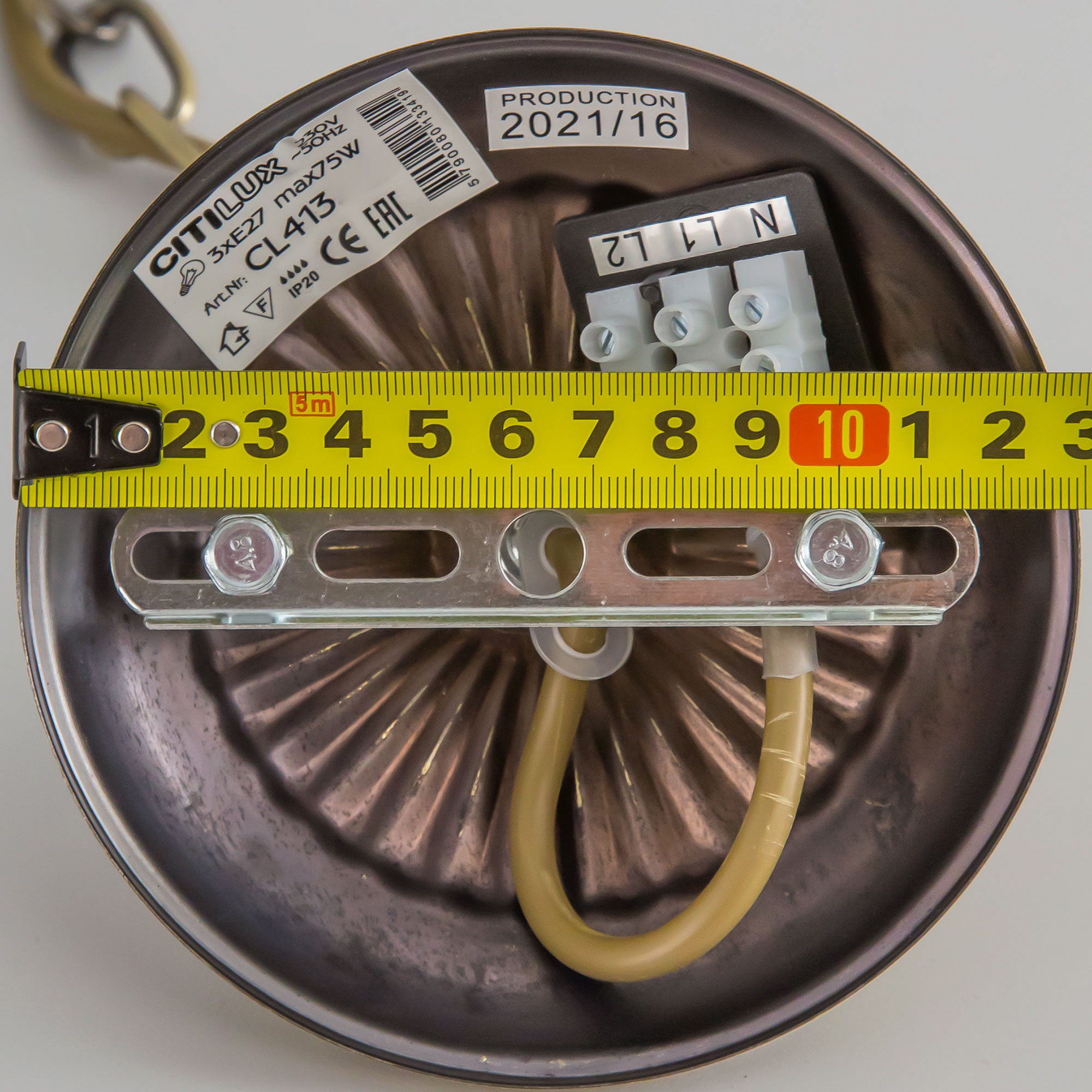 Citilux Латур CL413231 Люстра подвесная Бронза арт. 88677