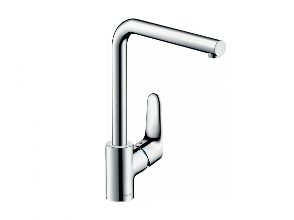 HANSGROHE Focus M41 Смеситель кухонный однорычажный, 280, jet, 12 л/мин., хром арт. 40308