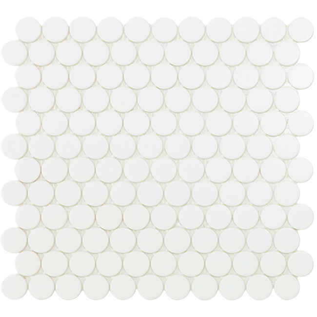 VIDREPUR CIRCLE WHITE MT (2.5Х2.5) 30.6х31.4 арт. 40745