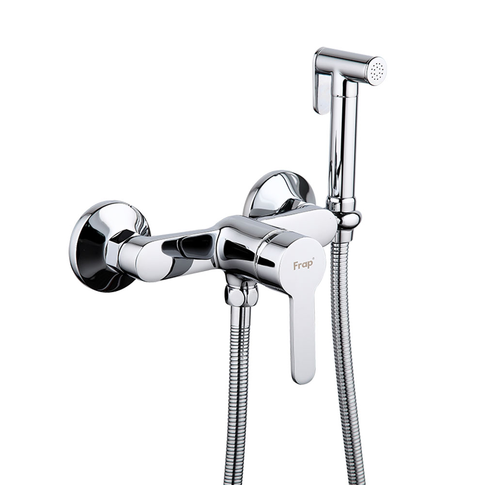 Гигиенический душ со смесителем FRAP F2041, хром арт. 189712