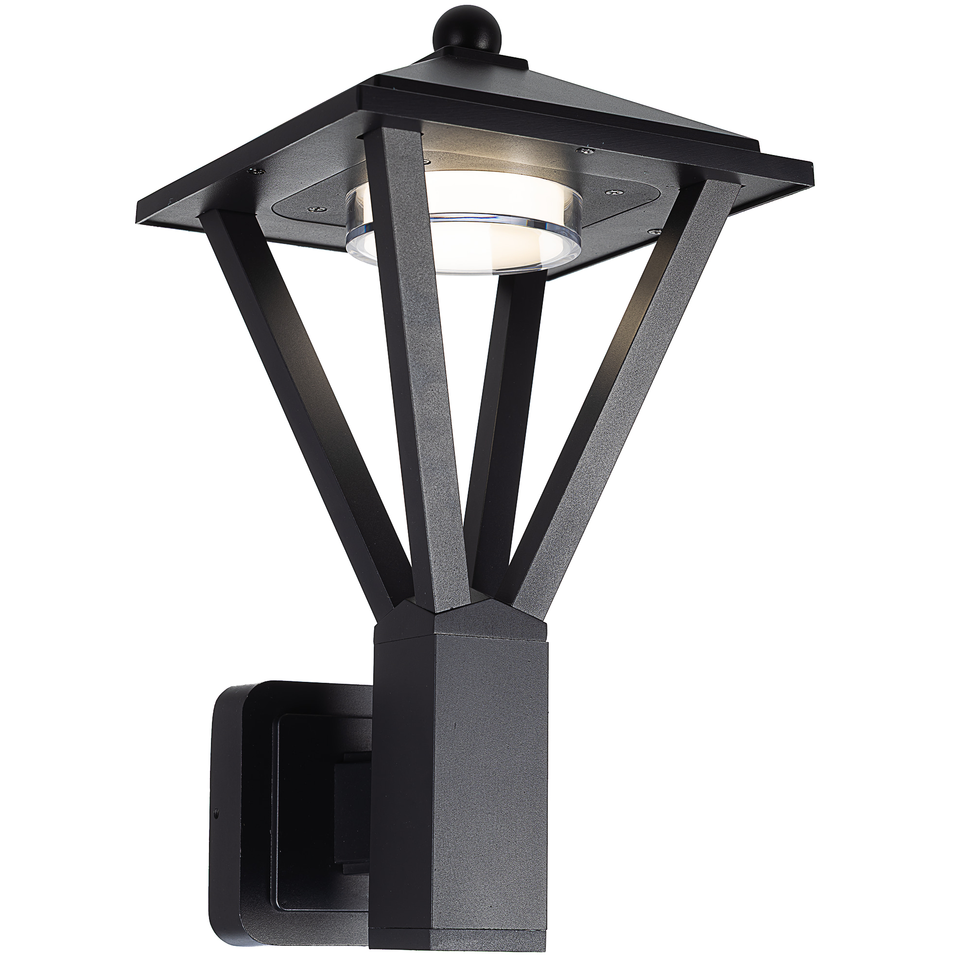 Citilux GENOX CLU12W LED Уличный настенный светильник Чёрный арт. 89765