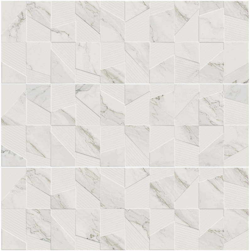 Керамическая плитка Калакатта серебро топ матовый / Rev. Calacatta silver R90 TOP matt 30x90 арт. 73540