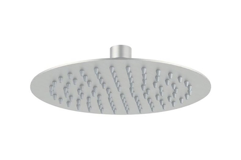 REMER X STYLE Ультраплоская душевая лейка из матовой нержавеющей стали, Ø30 см, INOX арт. 38453