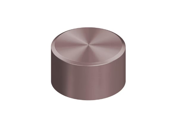 QUADRO DESIGN STEREO Смеситель прогрессивный на столешницу без излива, AISI316L OR PVD: Pink gold арт. 35850