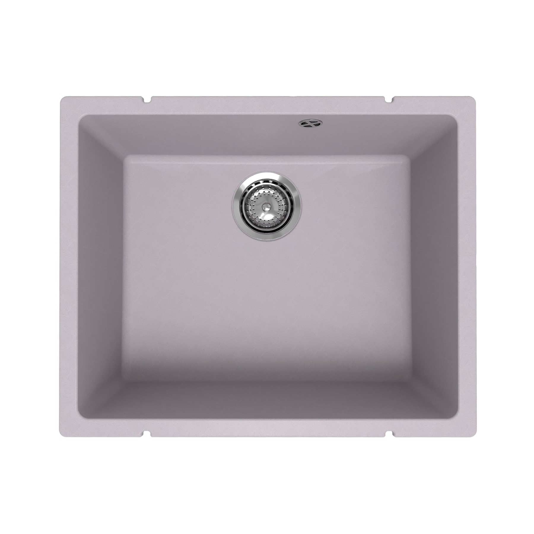 Кухонная мойка Ulgran Quartz Under 500-04, платина арт. 185256