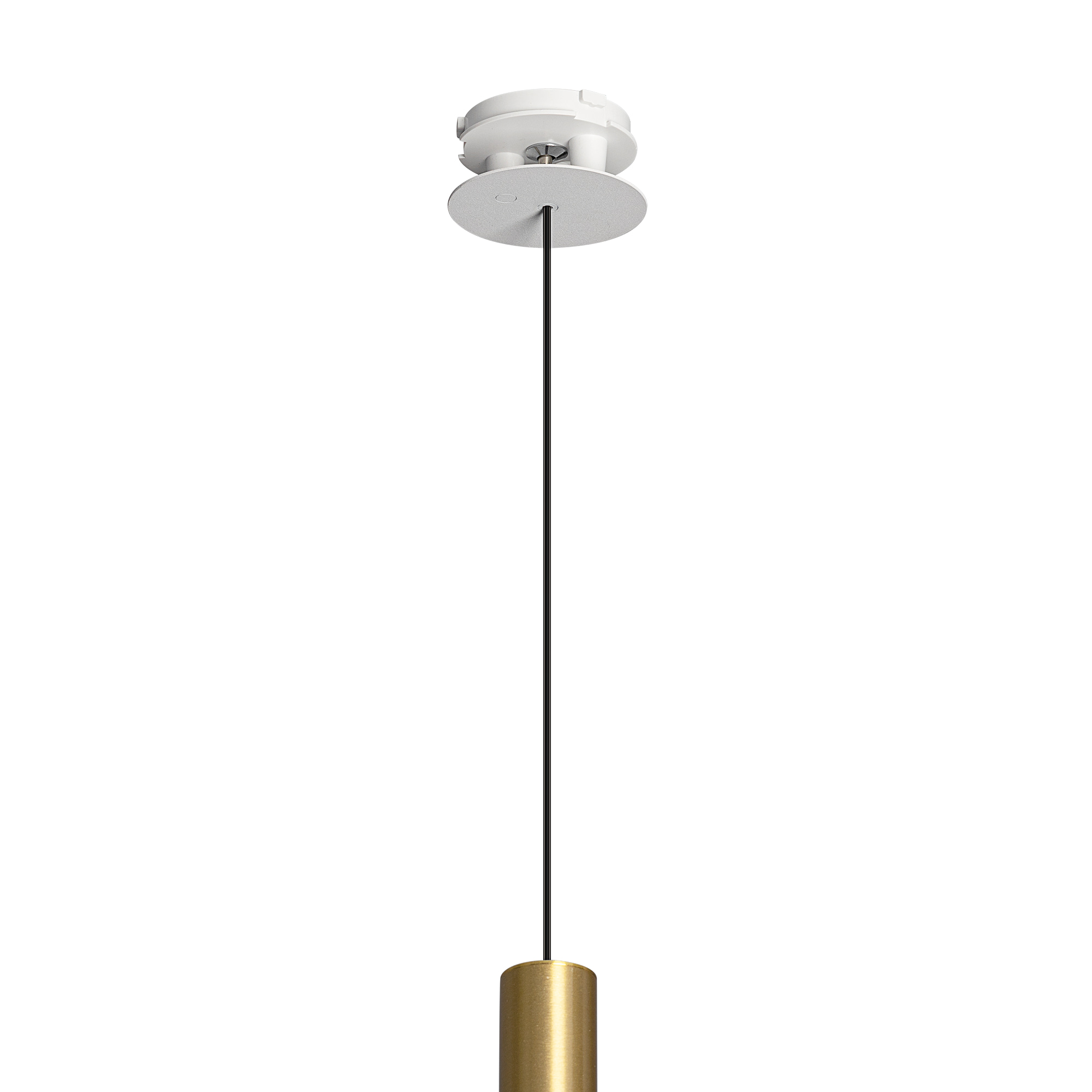 Citilux SkyPORT.10 TUBU CL51512V_KORD LED Подвесной встраиваемый светильник Латунь арт. 209873