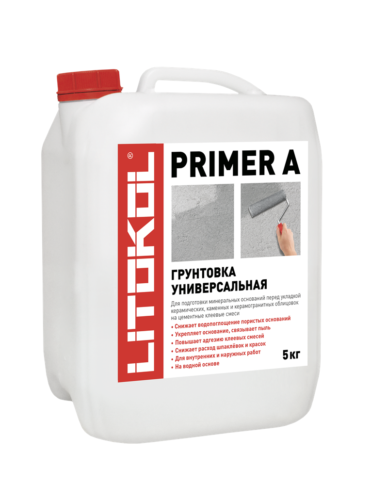 PRIMER A белый канистра 5 кг арт. 201290