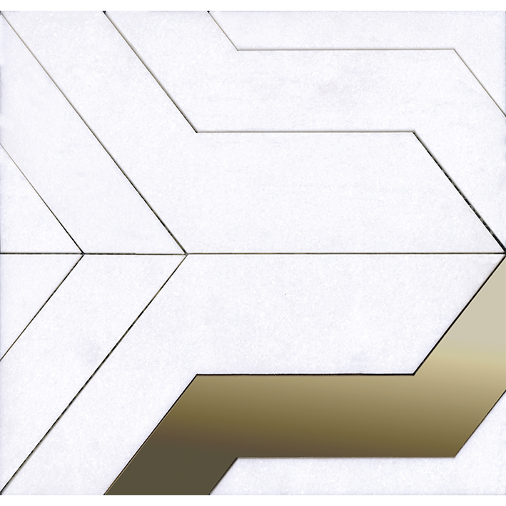 LANTIC FOCUS WHITE GOLD 29х28 G-160 арт. 87132