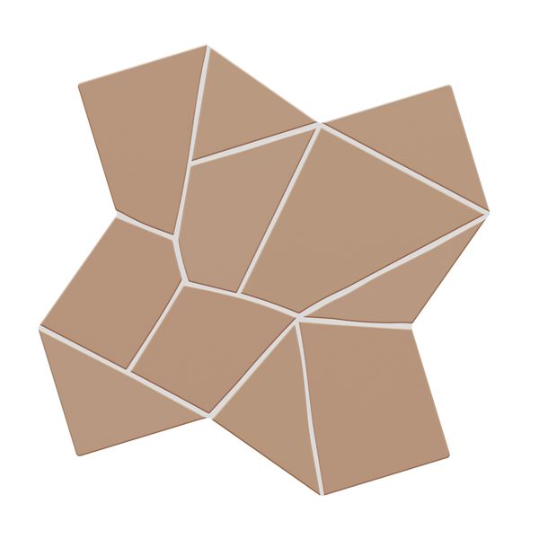 Gaudi Mud 25.5x25.5 (0.746м2) арт. 50643