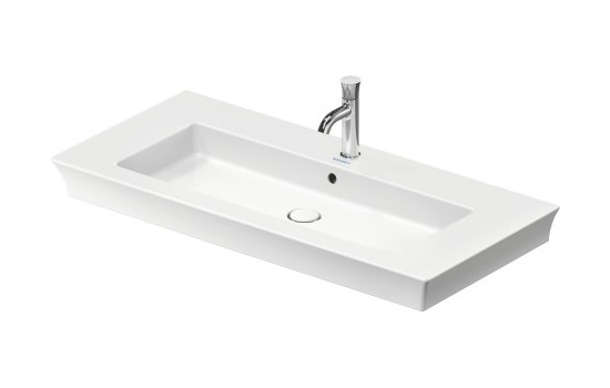 DURAVIT White Tulip Раковина накладная, 1 отв. под смесит, слив Push-Open, 1050х490 мм, белый арт. 36471