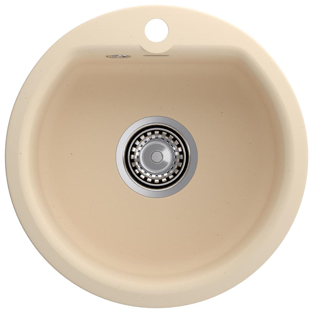 Кухонная мойка GranFest SMART 435, бежевый арт. 186849