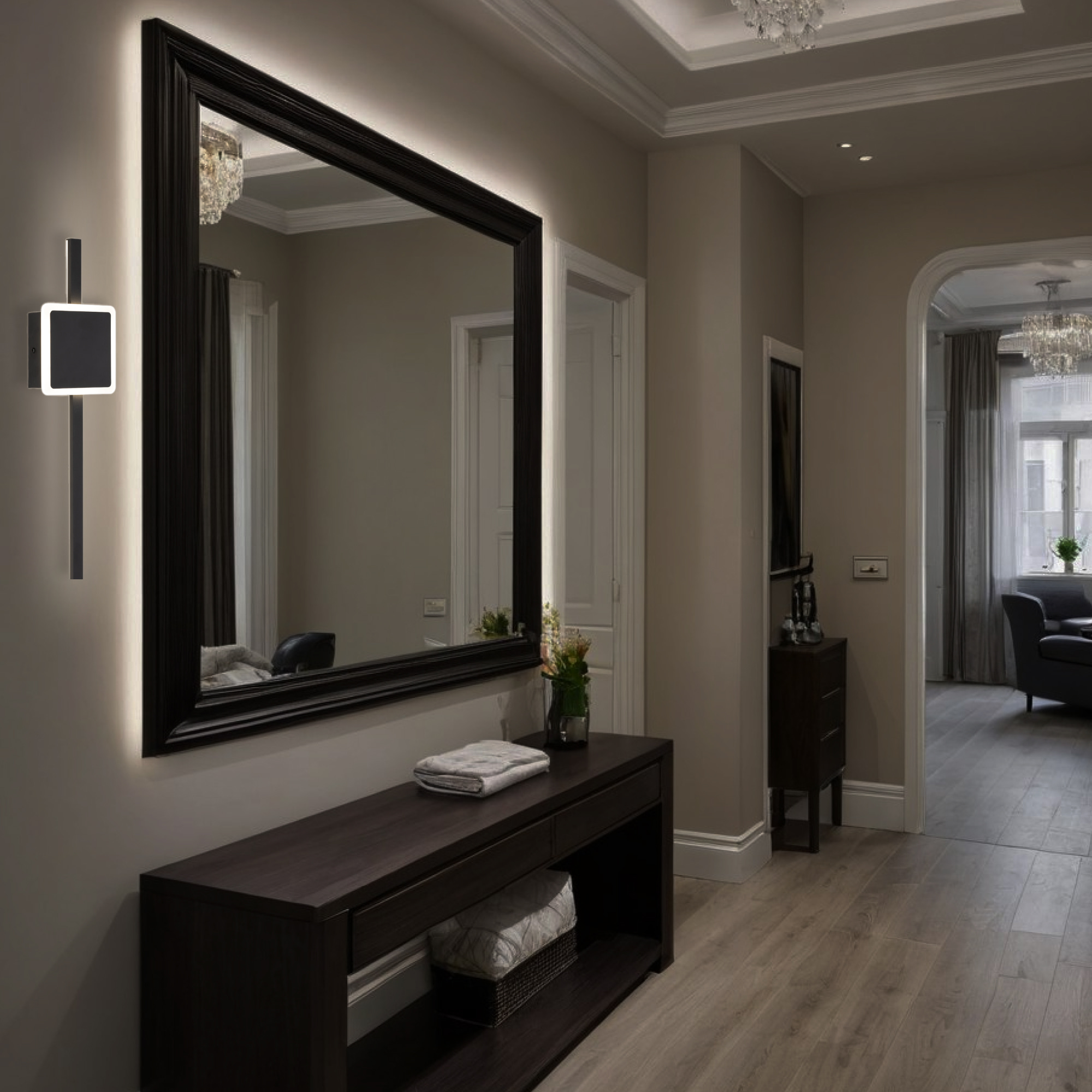 Citilux Стиг CL203401 Бра светодиодное с выключателем Чёрное арт. 89096