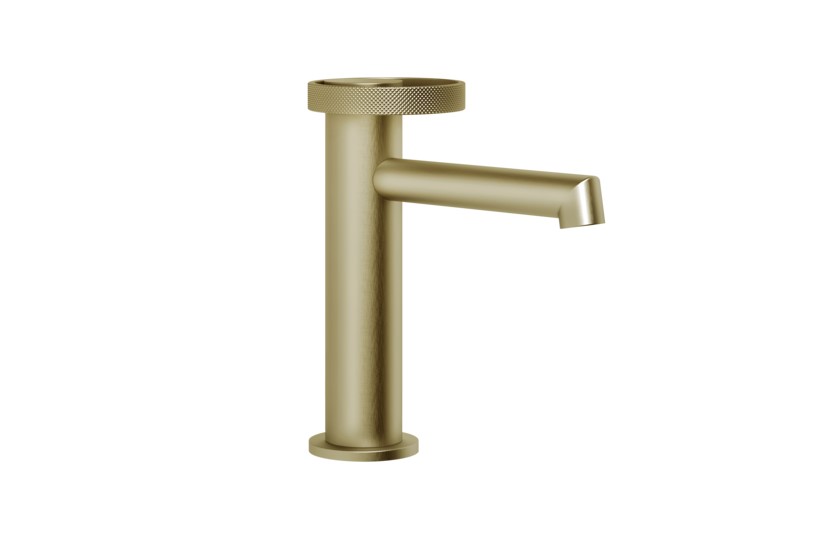 GESSI ANELLO Смеситель для раковины без ДК, Brushed Brass PVD арт. 34783