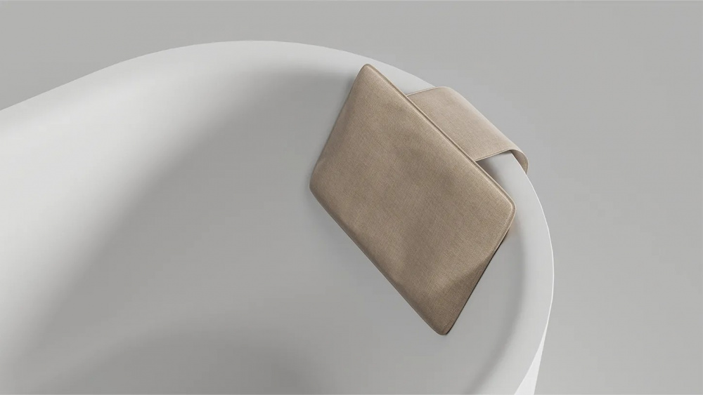 Salini Подушка для ванны, 495x355x70 мм, Cappuccino арт. 31903