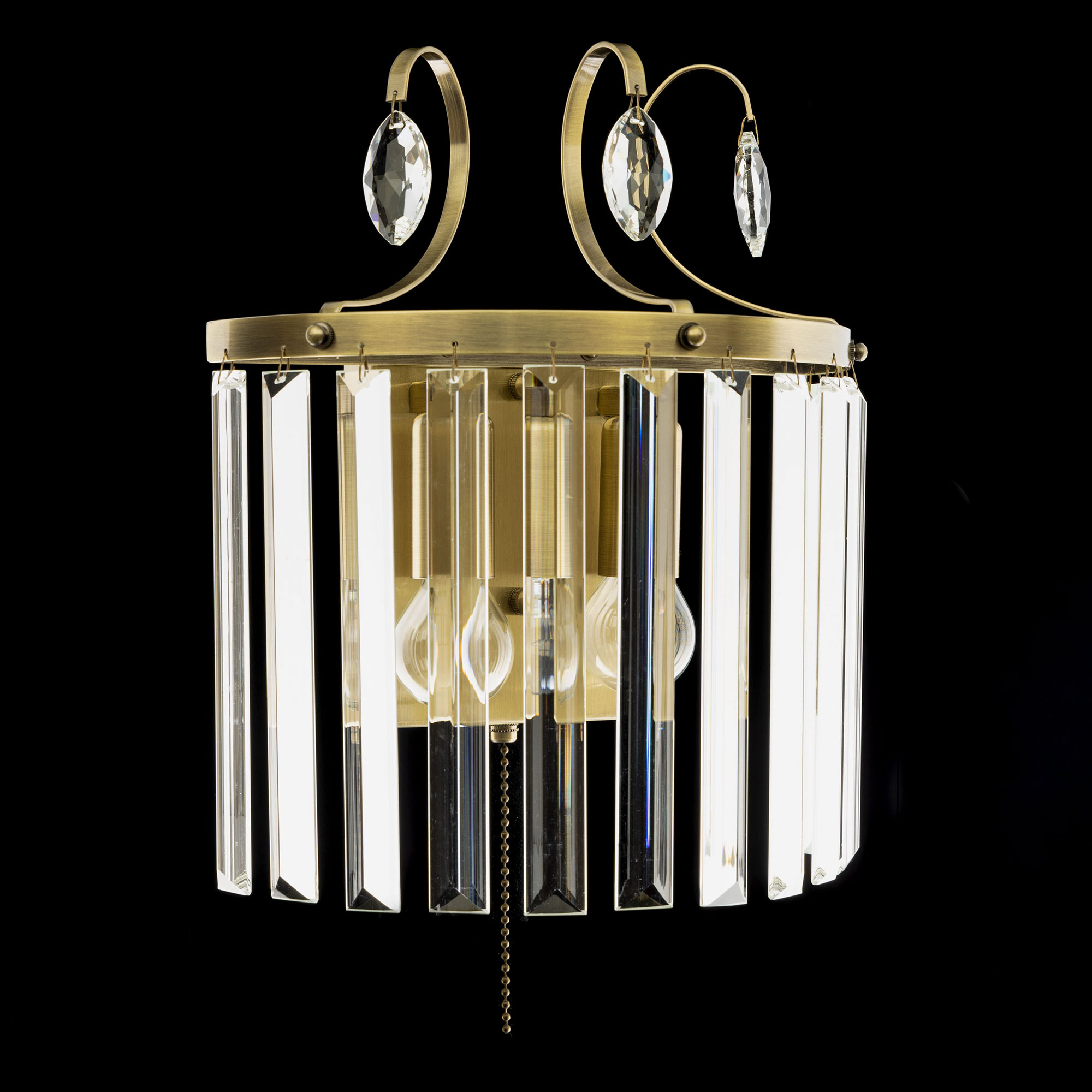 Citilux Инга CL335323 Бра хрустальное с выключателем Бронза арт. 88934