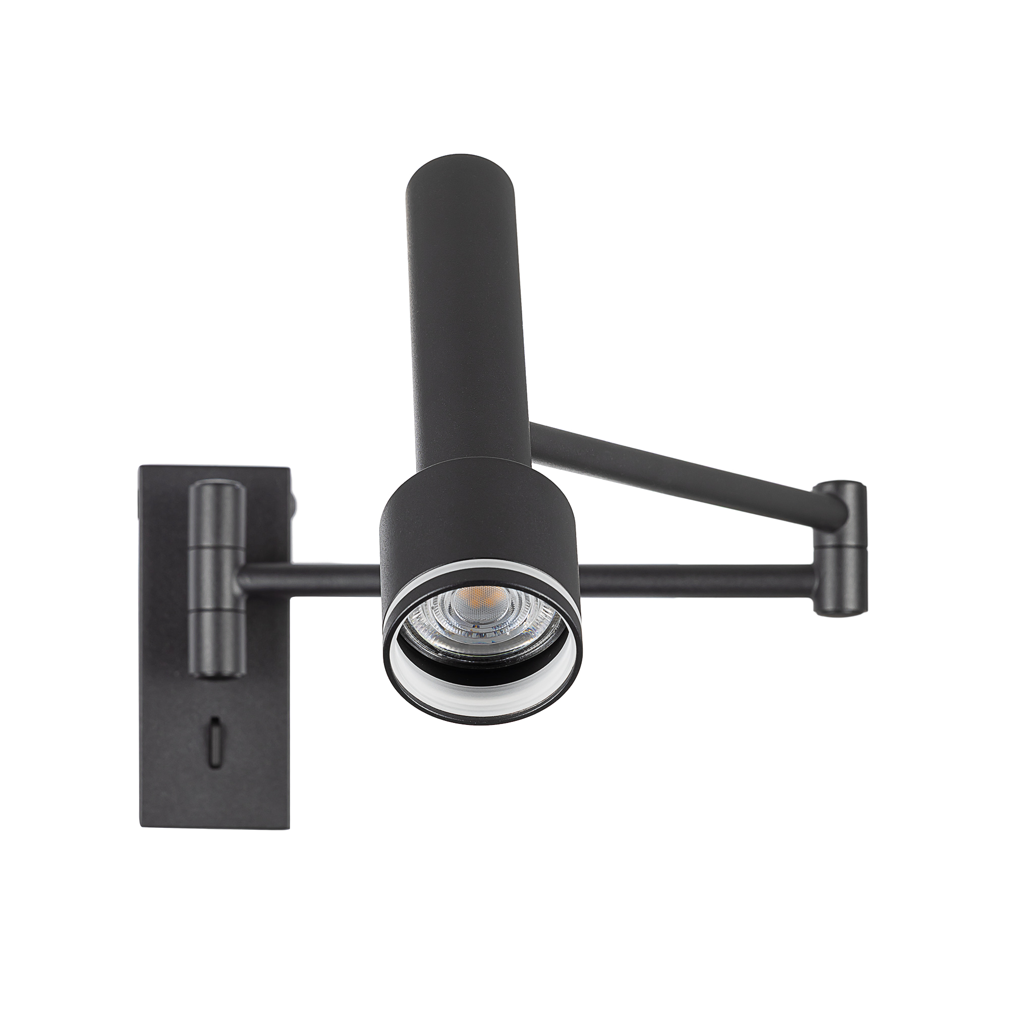 Citilux VEKTOR CL513411 Настенный поворотный спот на штанге Чёрный арт. 209057