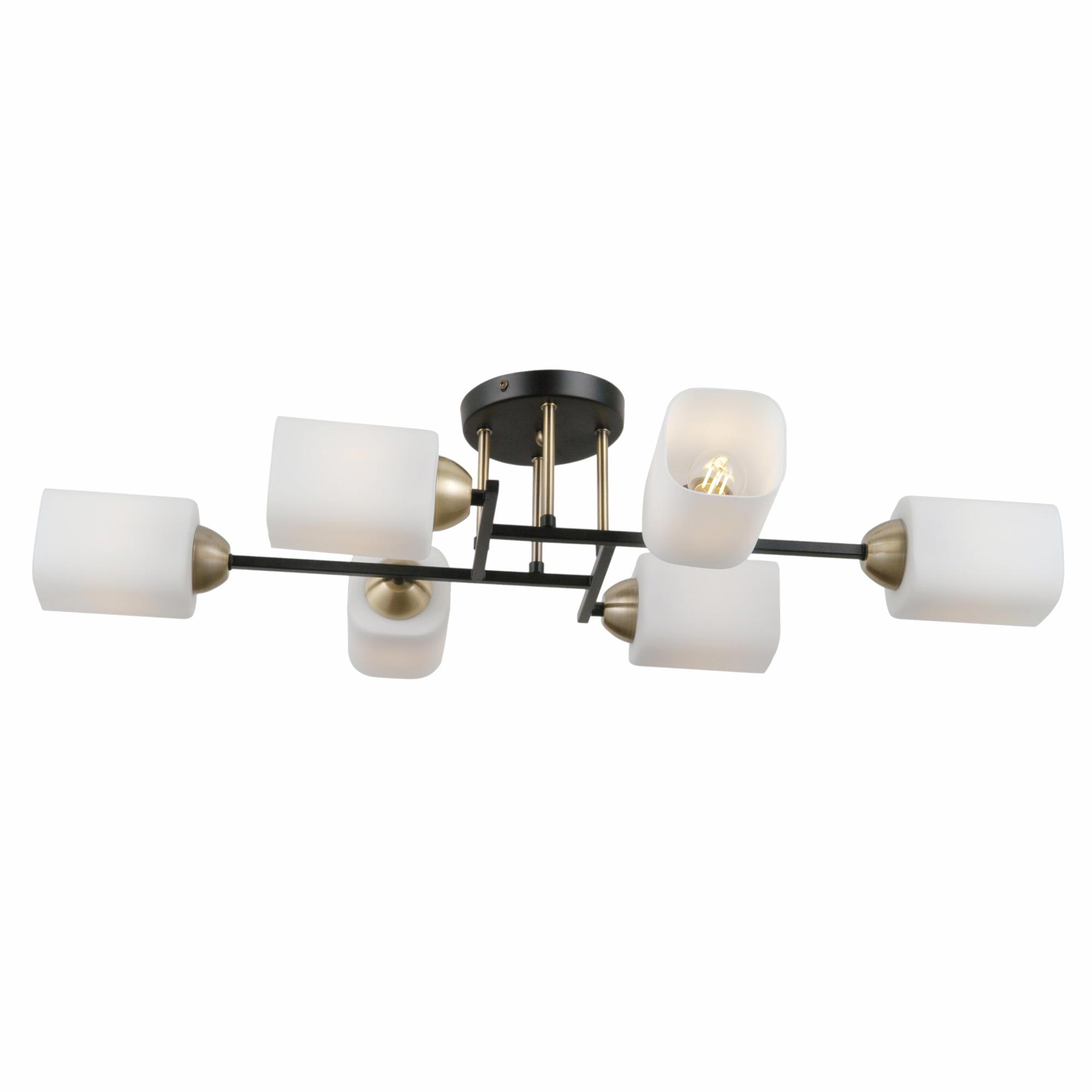 Citilux Генри CL130265 Люстра потолочная Чёрная арт. 88741