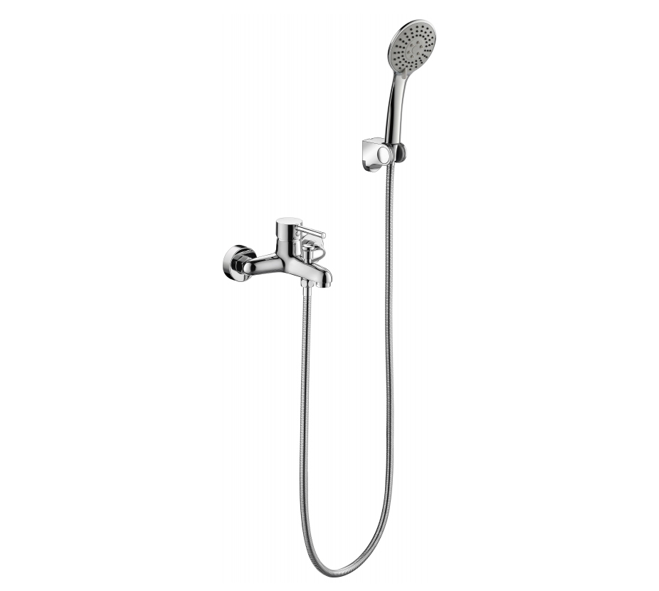 Смеситель для ванны Bravat Slim F6332366CP-01-RUS, хром арт. 167487