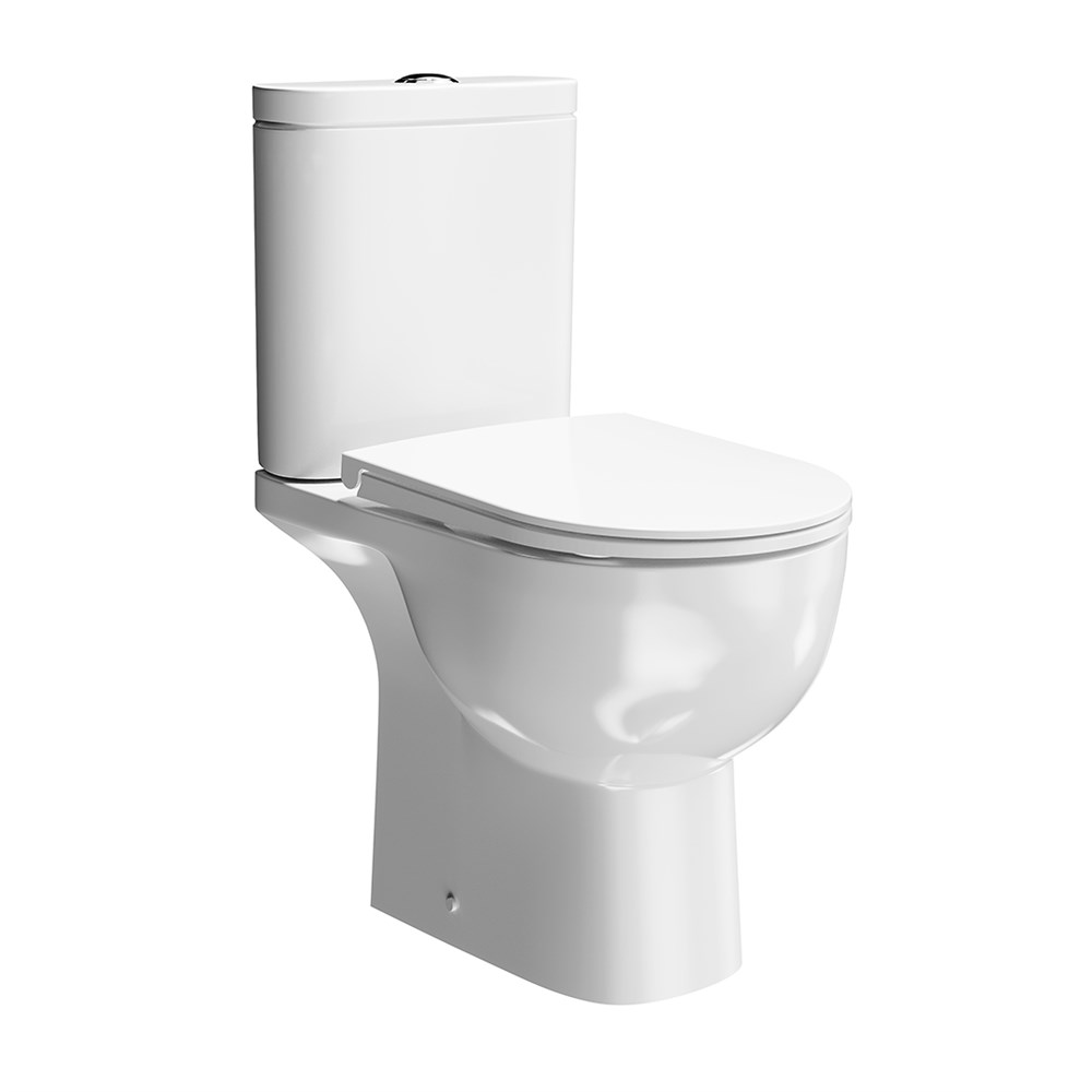 BG.Pro.seat.01/WHT Сиденье Buongiorno Pro/Бонджорно Про для унитаза, белое глянцевое арт. 196089