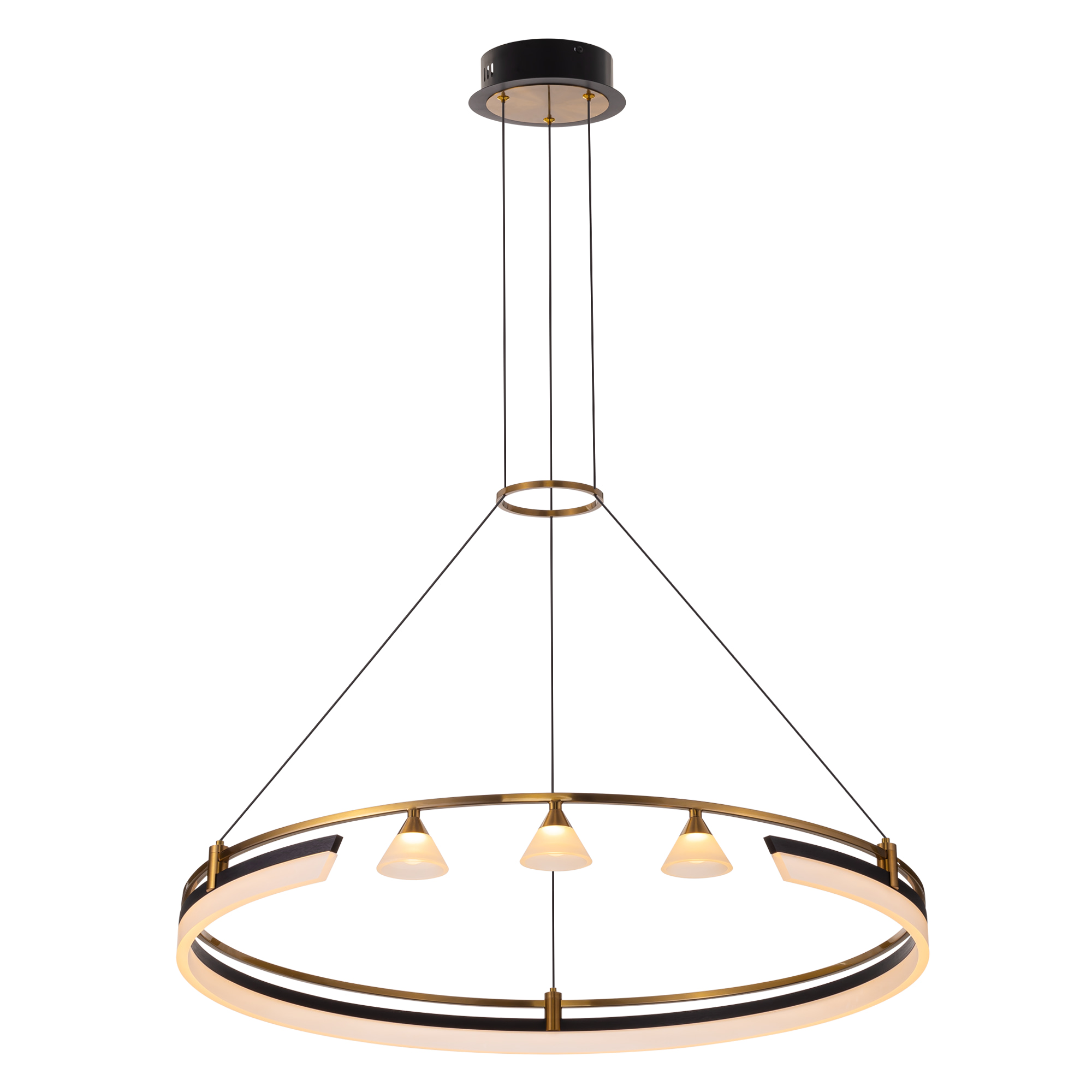 Citilux HELLY CL211082 Подвесная светодиодная люстра арт. 89350