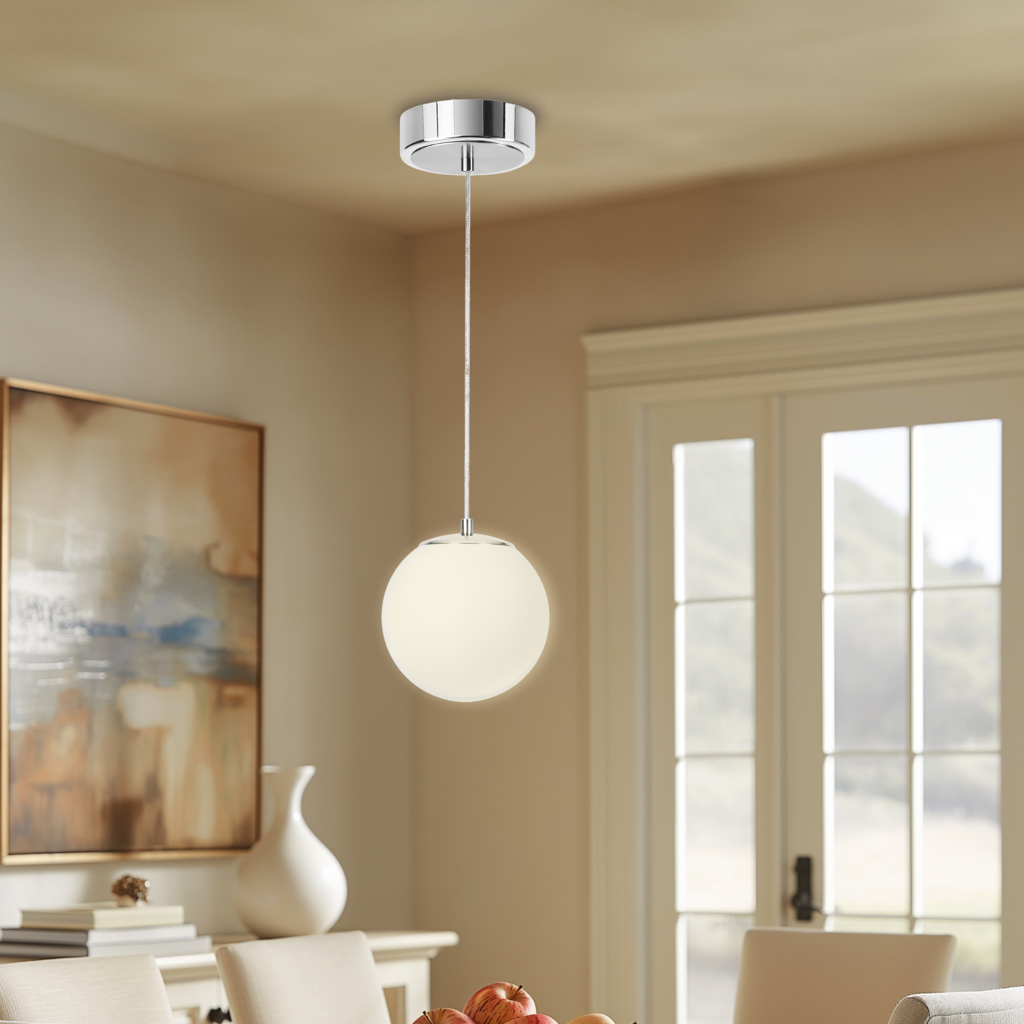 Citilux Адам Смарт CL228B011 LED Подвесной светильник Хром арт. 88973