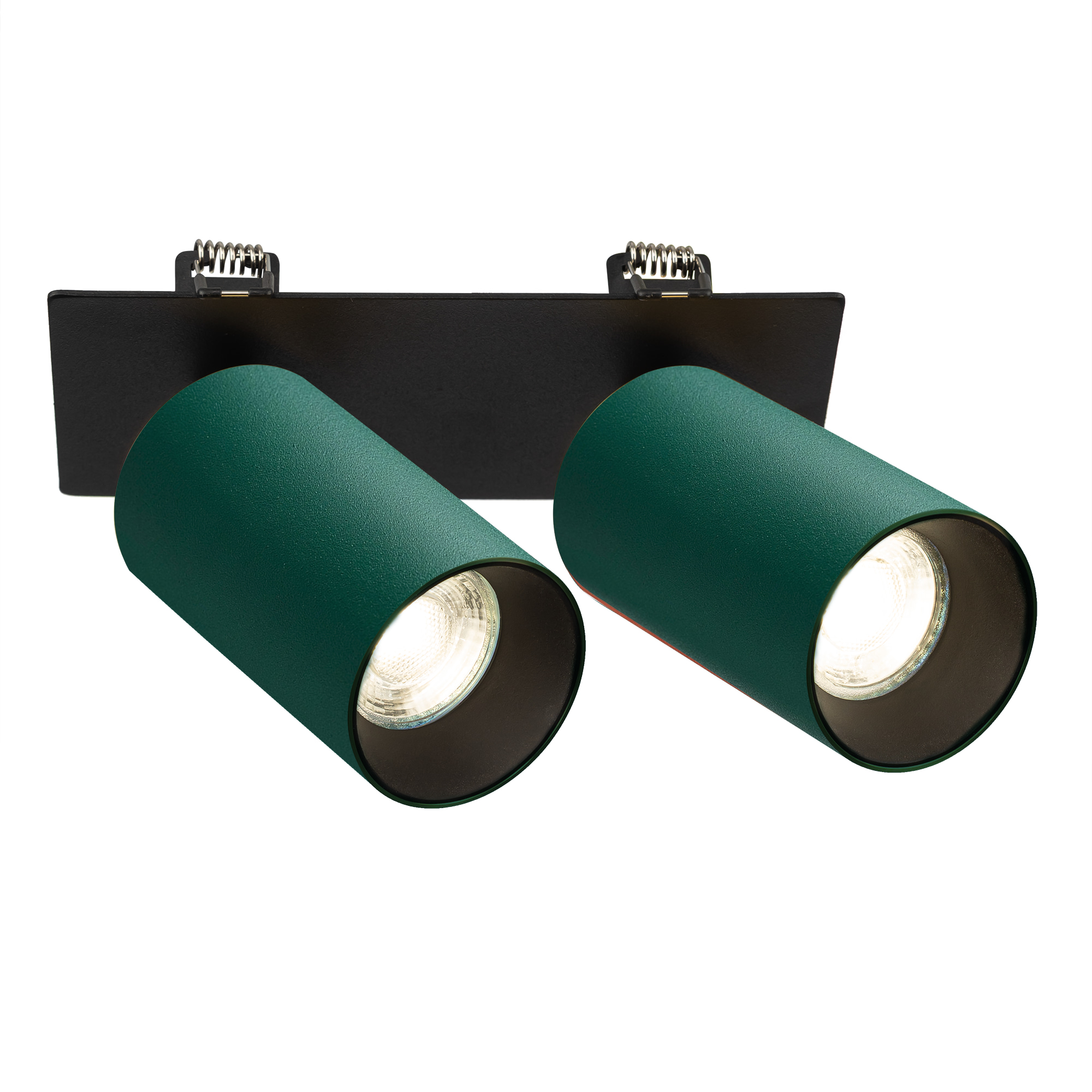 Citilux AXEL CL512D25 Спот поворотный встраиваемый двойной Зелёный арт. 89824