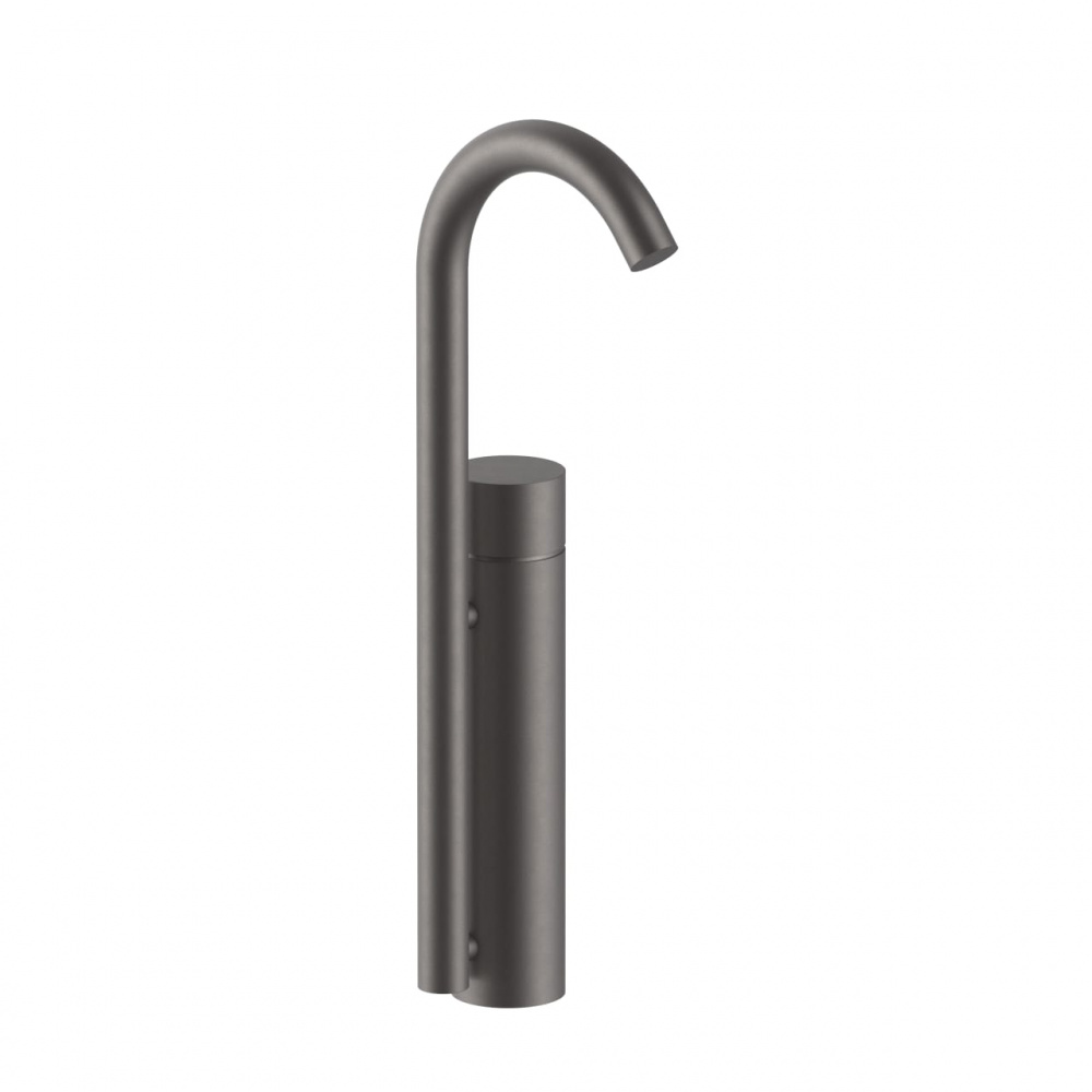 FANTINI AA/27 Смеситель для раковины на 1 отверстие, высокий излив, БЕЗ ДК, Matt Gun Metal PVD арт. 34953