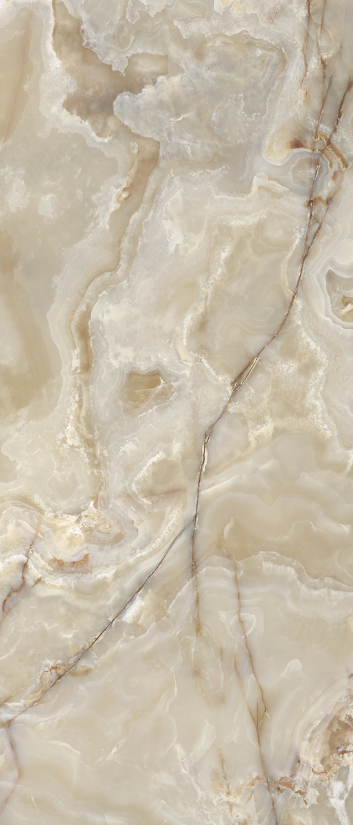 Керамогранит ONYX&MORE GOLDEN ONYX GLO 6MM R  120x280 арт. 84011
