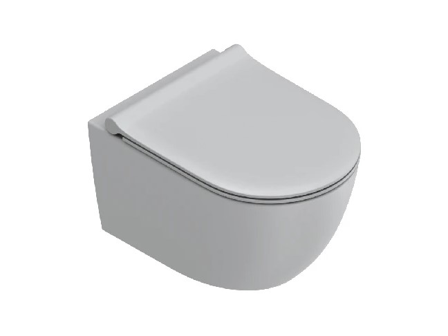 CATALANO SFERA Унитаз подвесной с системой смыва Silentech 2.0, 50×35 см, Cemento матовый арт. 89909