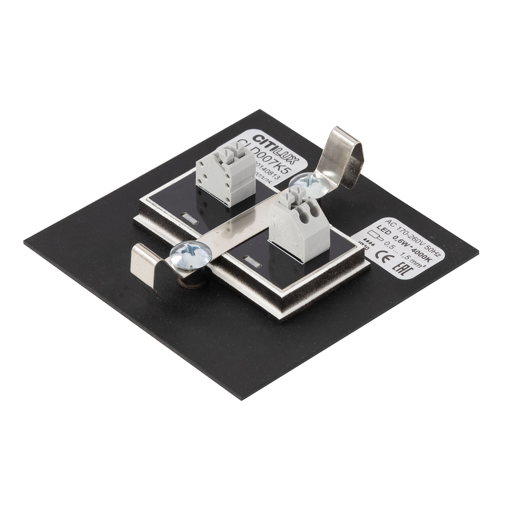 Citilux Скалли CLD007K5 LED Встраиваемый светильник лестничный Чёрный арт. 89093