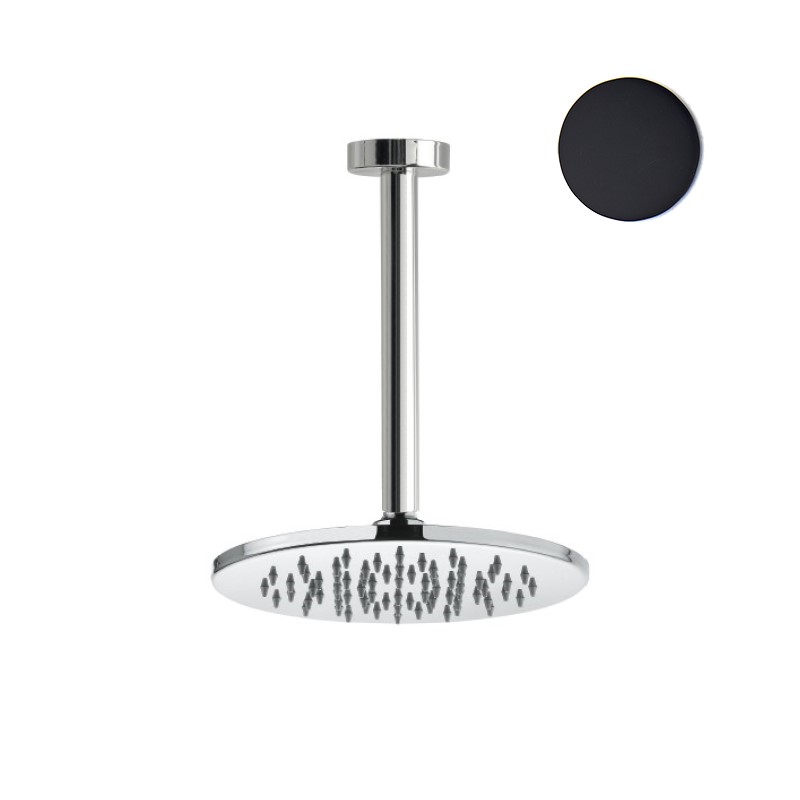 Верхний душ Webert AC0940560METAL, черный арт. 174500