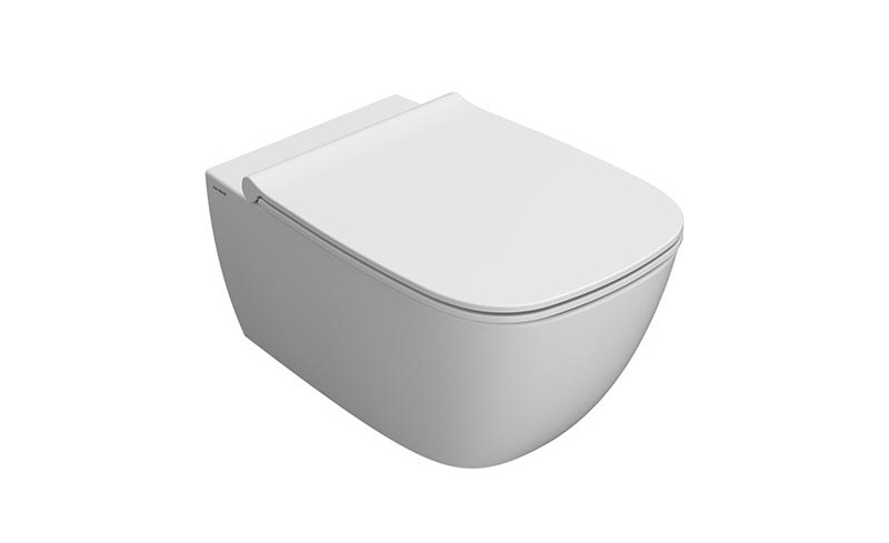 GLOBO GENESIS Унитаз подвесной 55х36хh33 см, SENZABRIDA, Bianco opaco арт. 37550