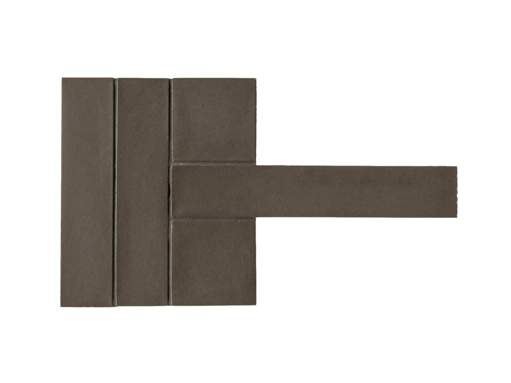MUTINA WEAVING BLACK SI FANG 35.7х20.3 арт. 87974
