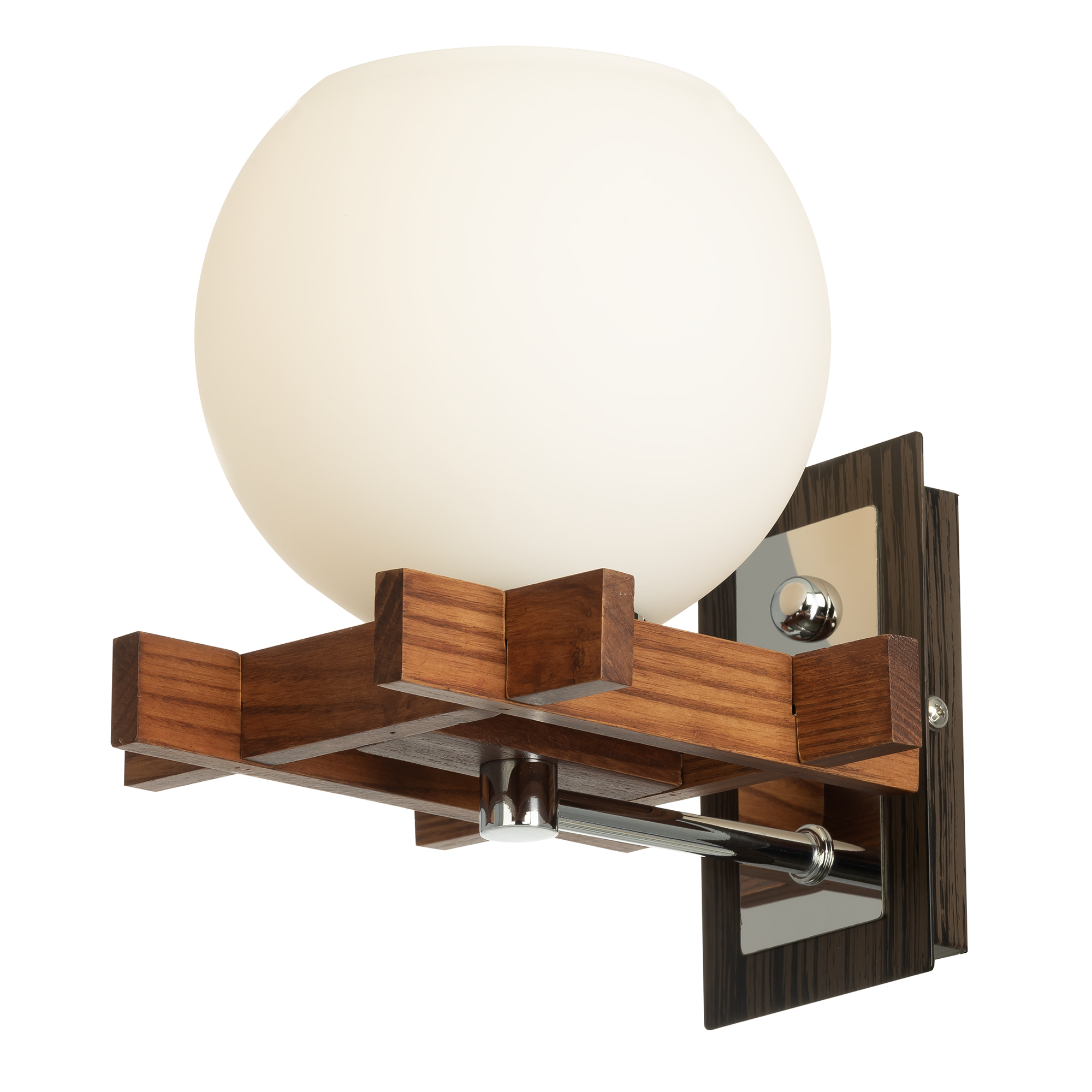 Citilux Нарита CL114311 Бра деревянное Венге Хром арт. 88123