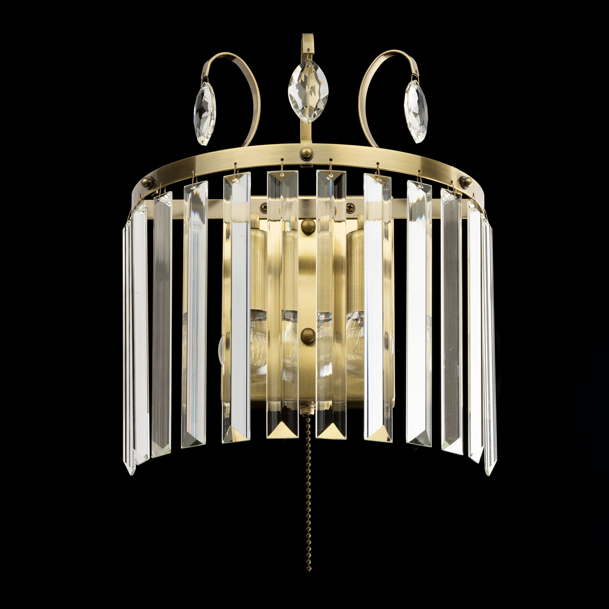 Citilux Инга CL335323 Бра хрустальное с выключателем Бронза арт. 88934