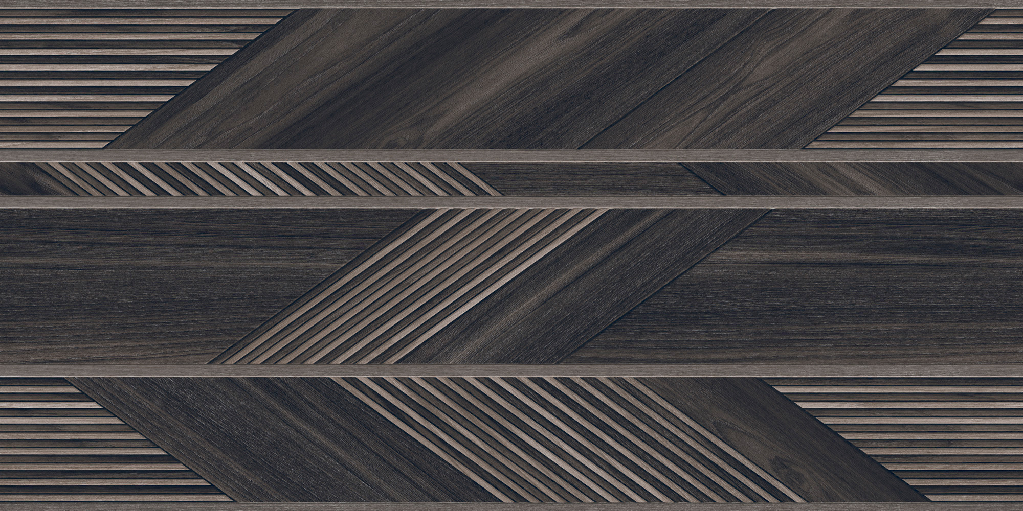 Керамогранит HAZZEL WOOD Black Matt 60x120 арт. 71878
