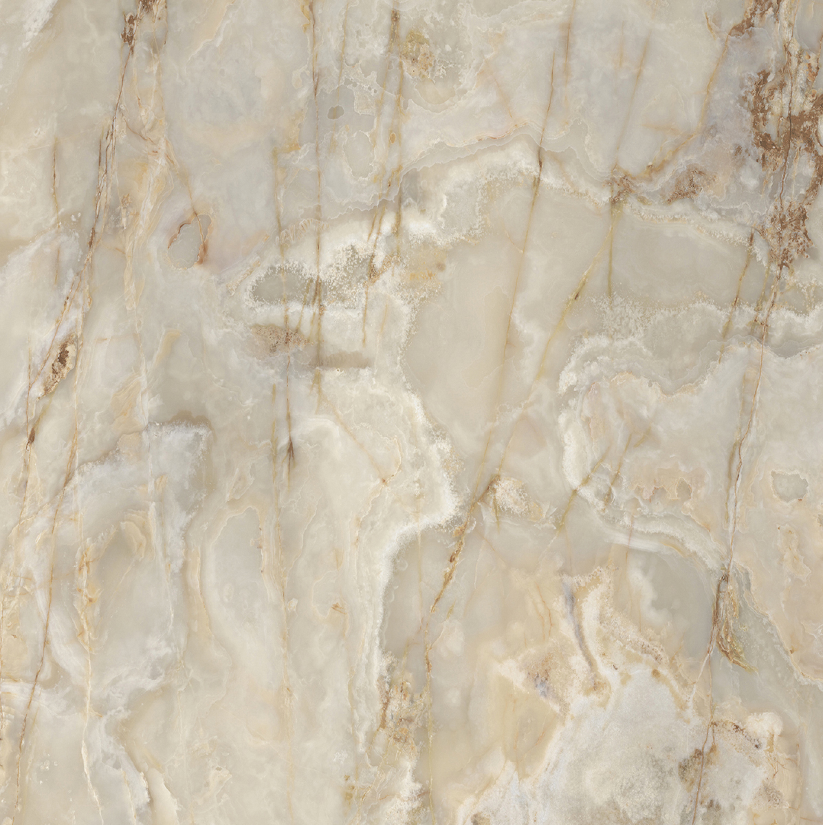 Керамогранит  ONYX&MORE GOLDEN ONYX GLO 6MM R  120x120 арт. 83974