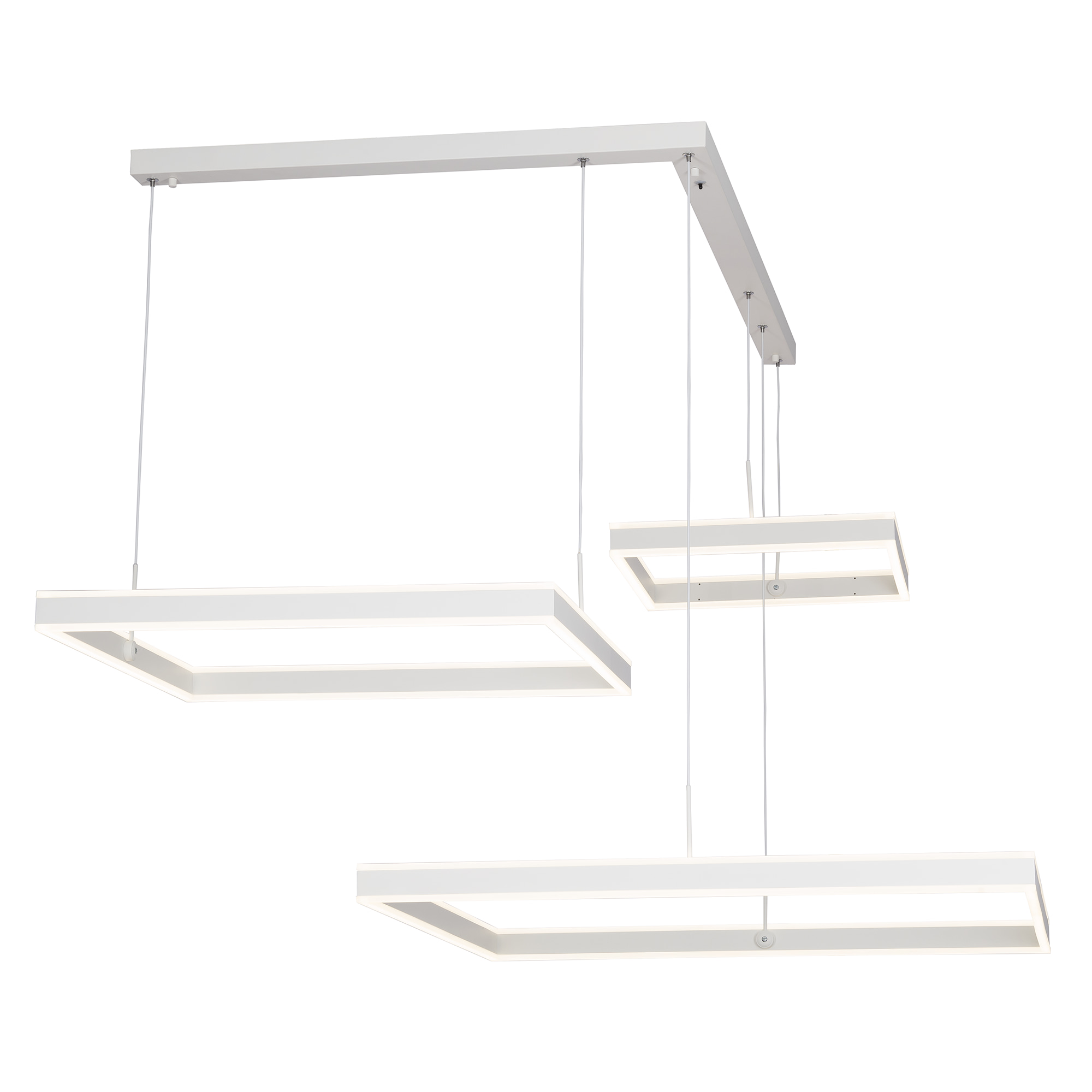 Citilux Дуэт CL719K310 LED Люстра подвесная с пультом Белая арт. 89034