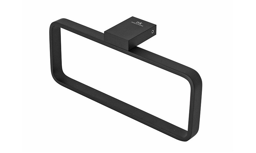 NOKEN URBAN C Держатель полотенец кольцевой для раковины, черный арт. 30210