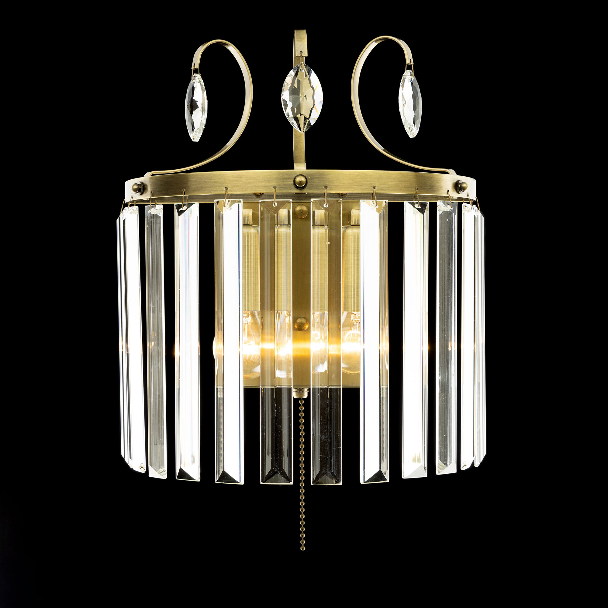 Citilux Инга CL335323 Бра хрустальное с выключателем Бронза арт. 88934