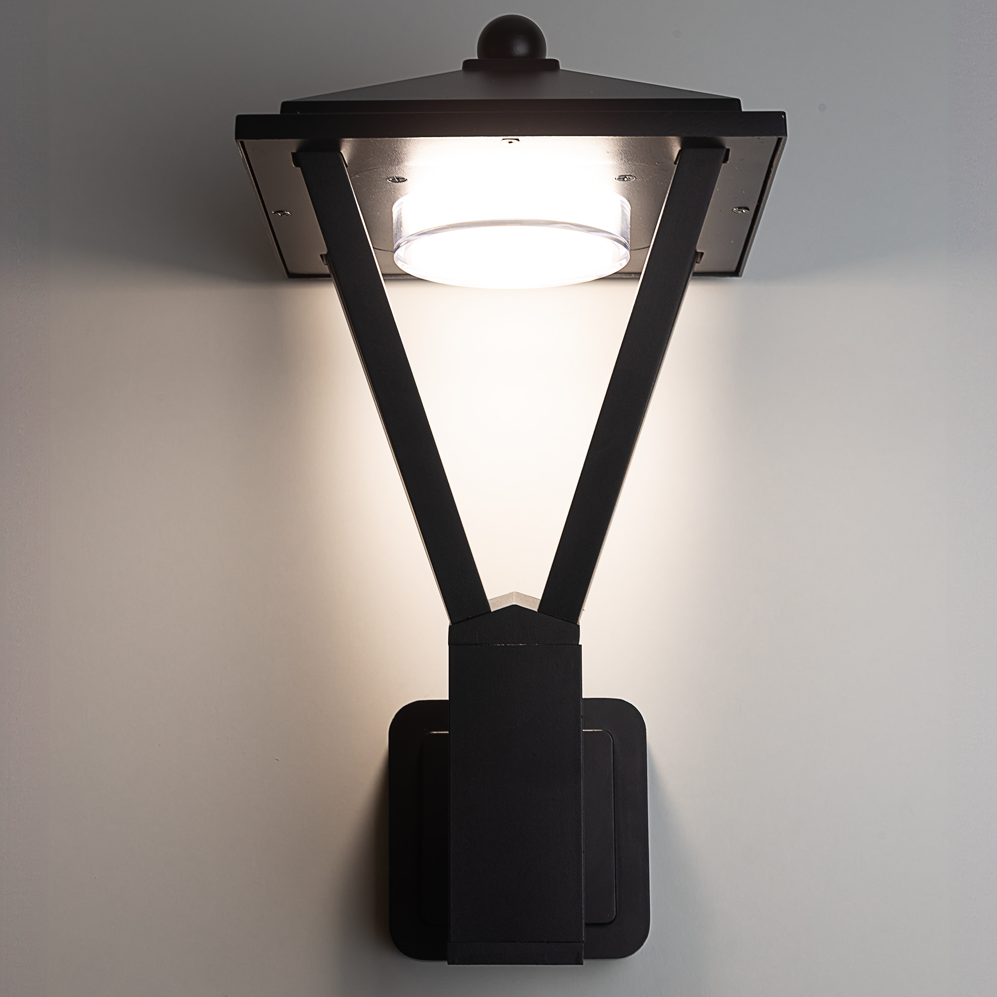 Citilux GENOX CLU12W LED Уличный настенный светильник Чёрный арт. 89765