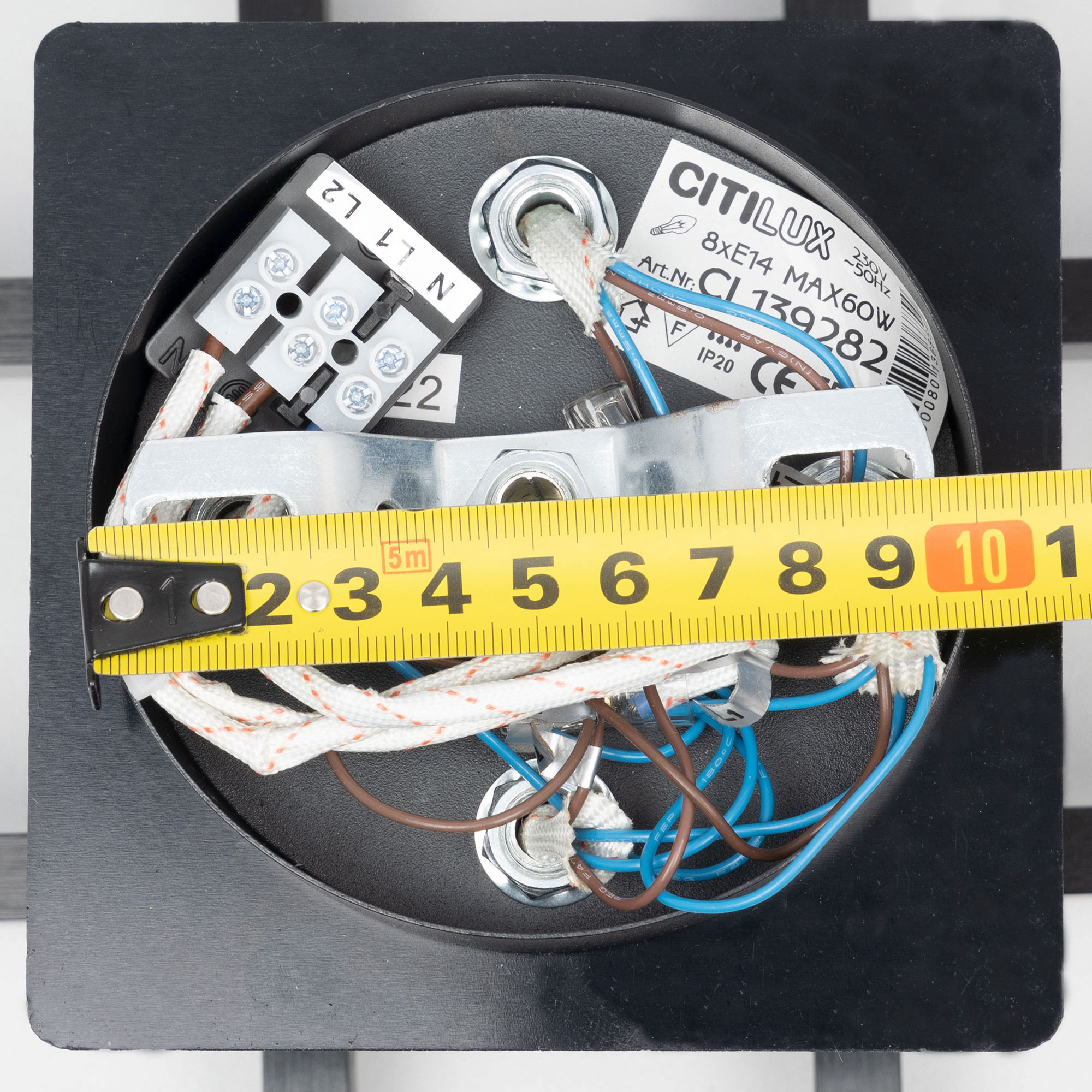 Citilux Вирта CL139282 Люстра потолочная Чёрная арт. 88871