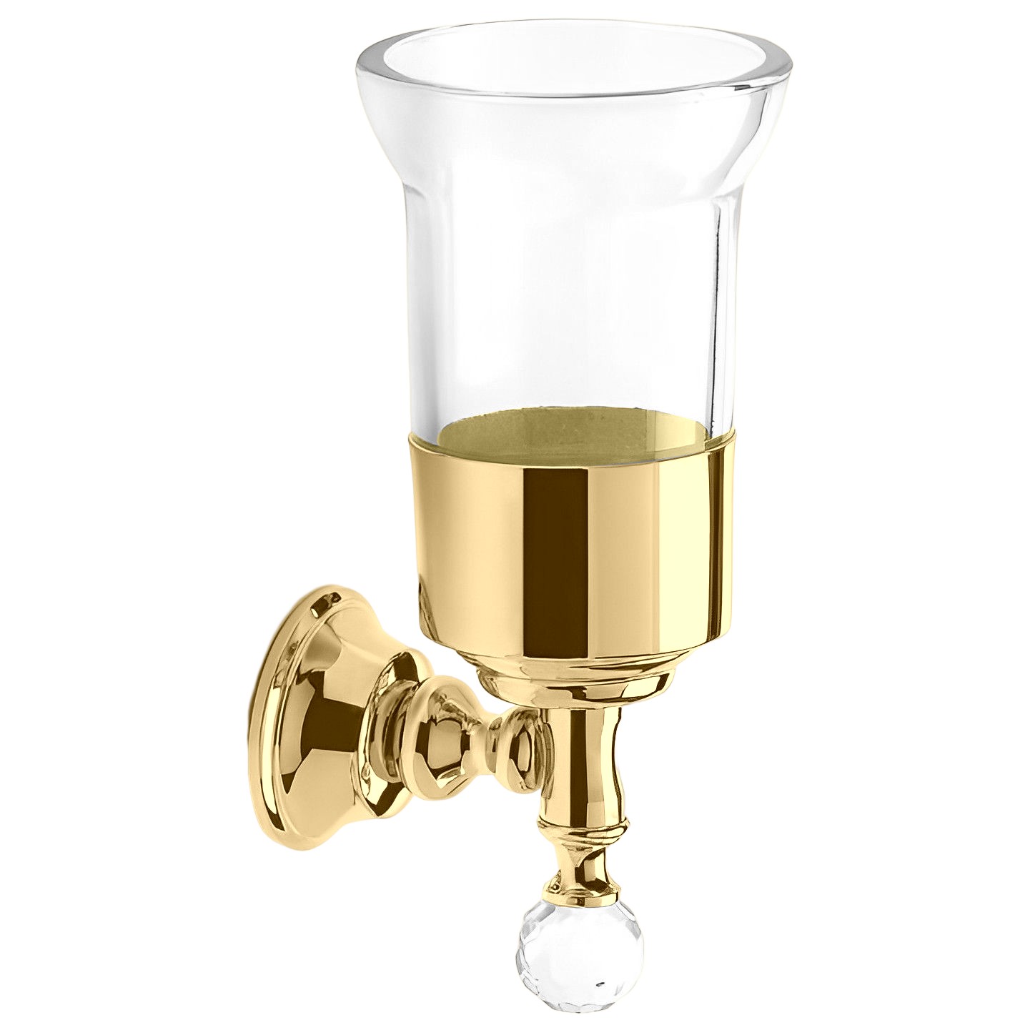Стакан для ванной Webert Karenina KA500301010, золото арт. 180755