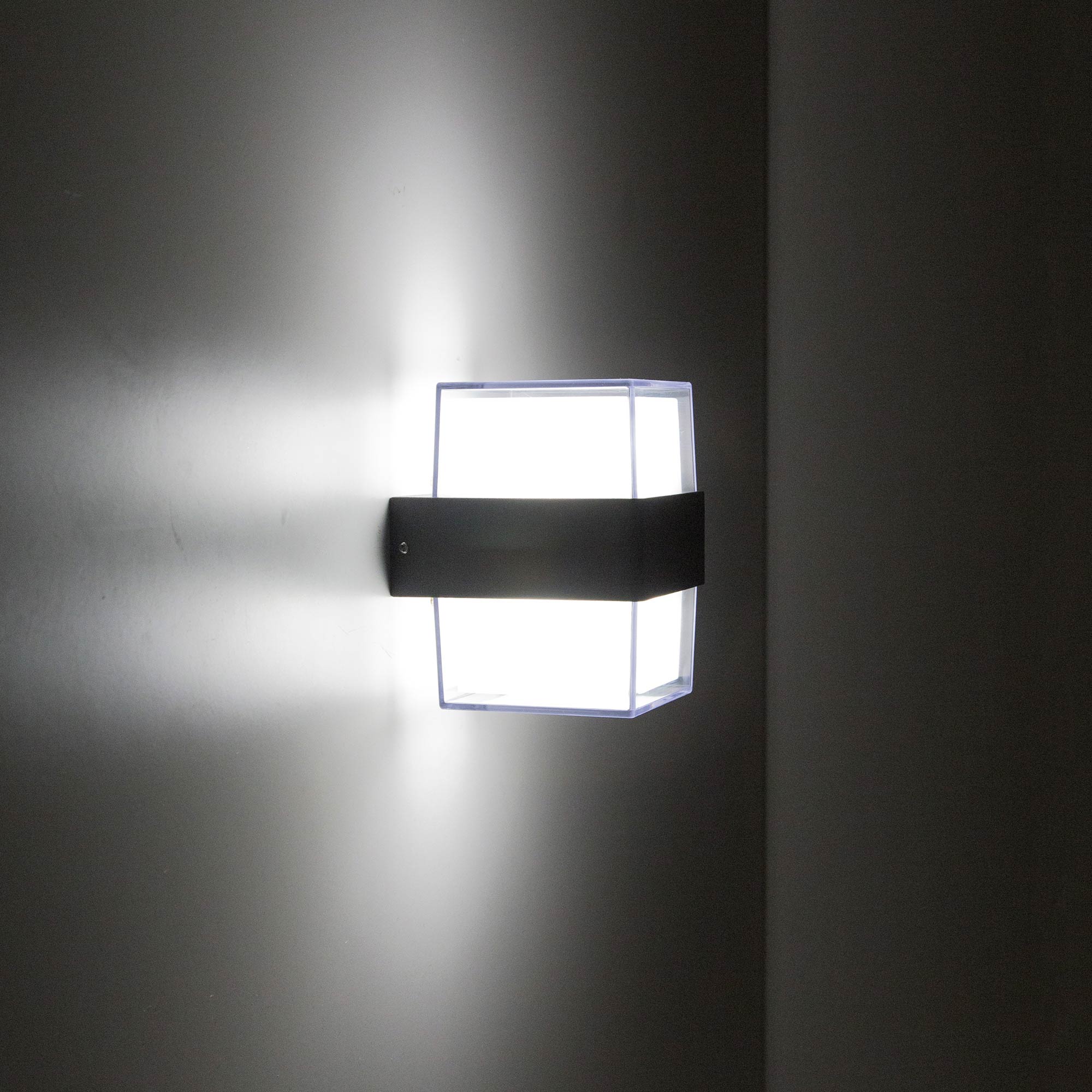 Citilux GARDA CLU0009K LED Уличный настенный светильник Графит арт. 88381