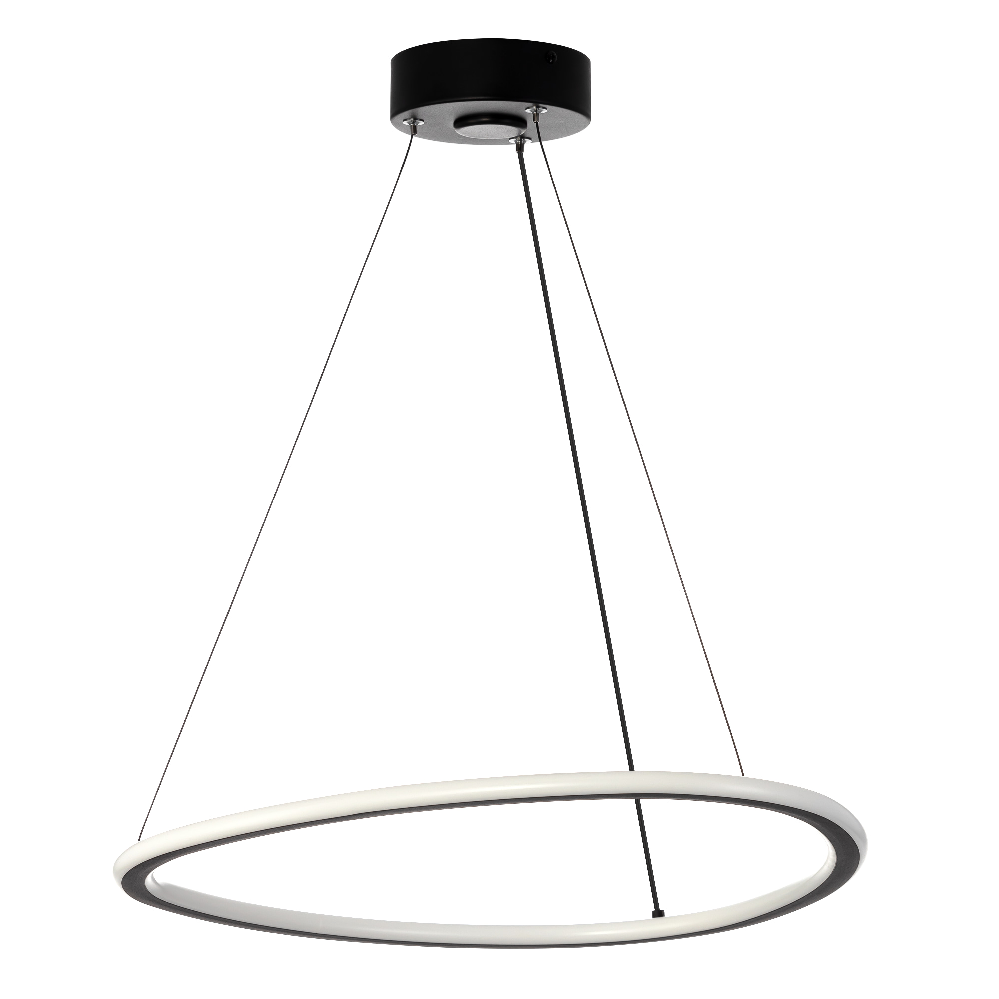 Citilux TRIO CL215B051 LED Люстра подвесная с пультом Чёрная арт. 89390