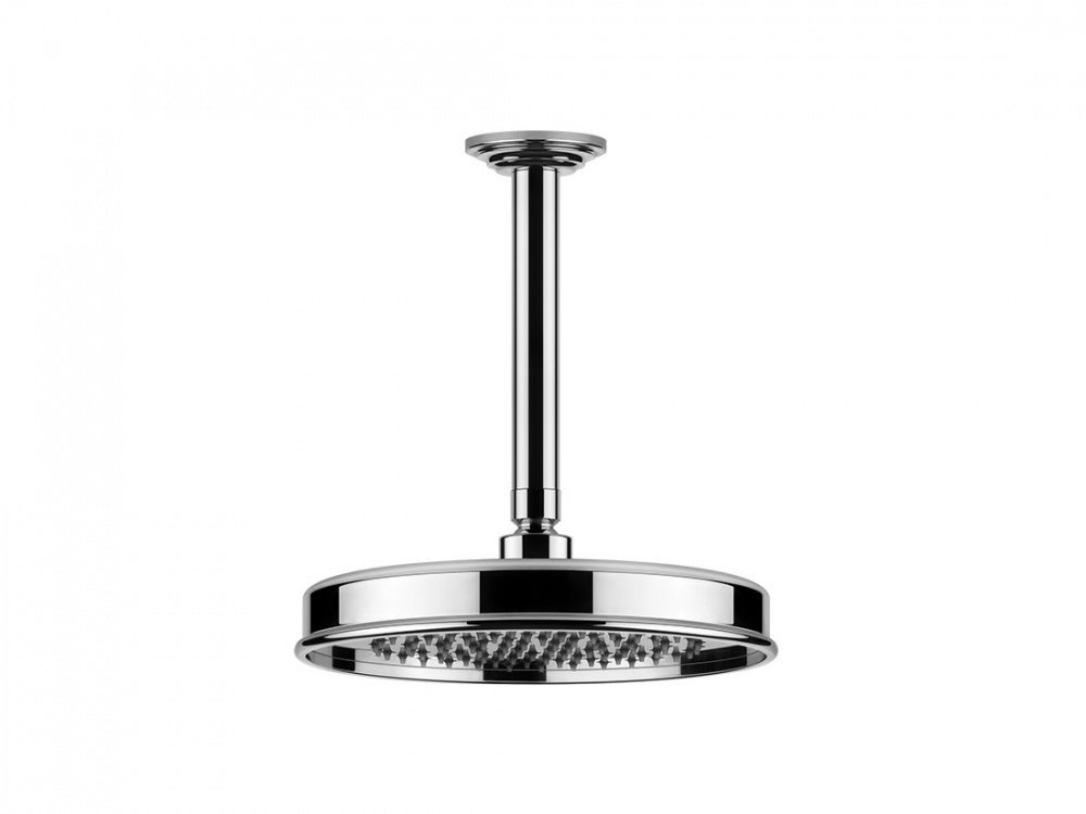 GESSI VENTI20 Верхний душ Ø200 мм с кронштейном потолочным 258 мм, Chrome арт. 38174