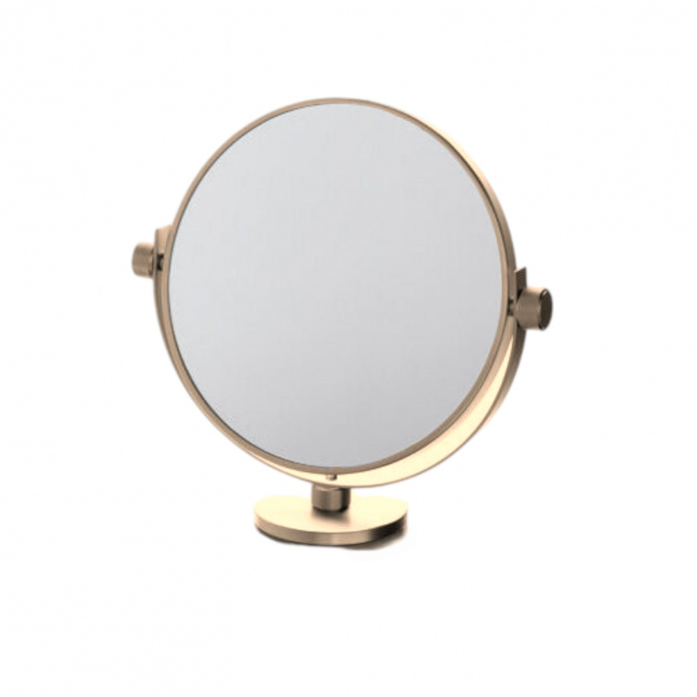 BERTOCCI OFFICINA 01 Зеркало космитическое Ø 30 см, soft gold арт. 31969